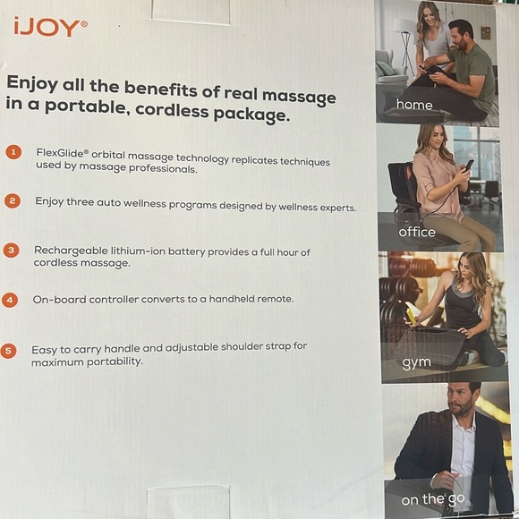 Massage on the go , human touch feel. Portable rechargeable control cordless. - Picture 5 of 8